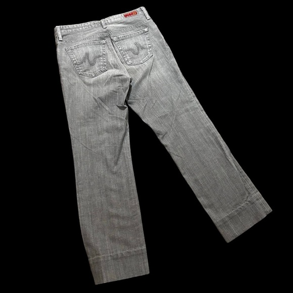 AG Adriano Goldschmied The Casablanca Gray Denim Jeans Women’s Size 31 - Picture 4 of 7
